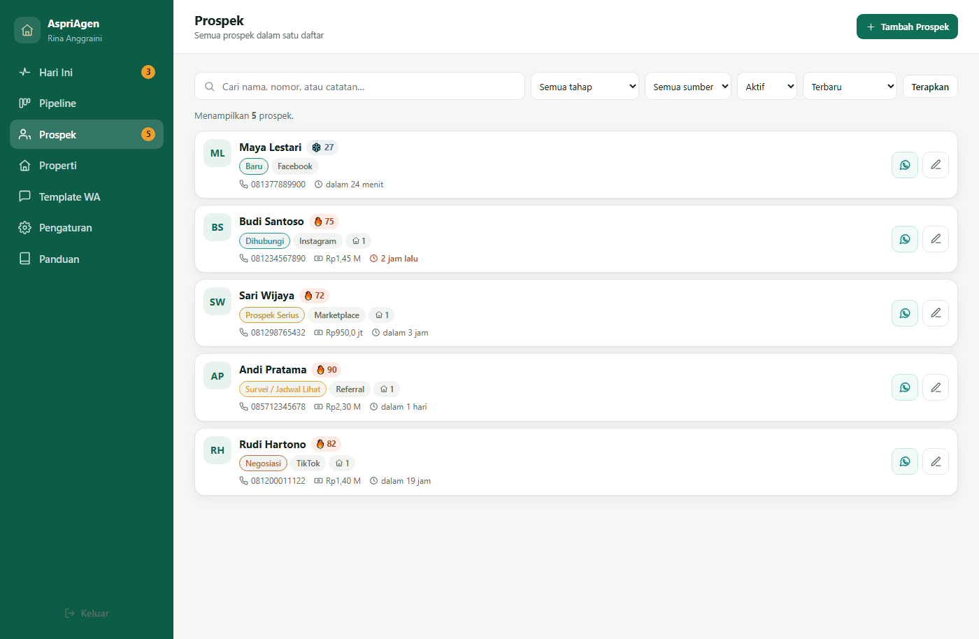 Prospek | AspriAgen